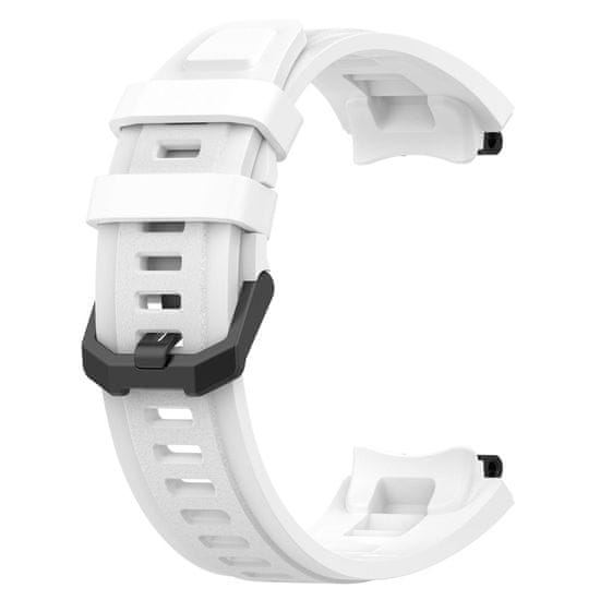 BStrap Silicone pašček za Xiaomi Amazfit Active Edge, white