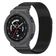 BStrap Milanese pašček za Xiaomi Amazfit Active Edge, black