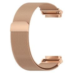 BStrap Milanese pašček za Xiaomi Amazfit Active Edge, rose gold