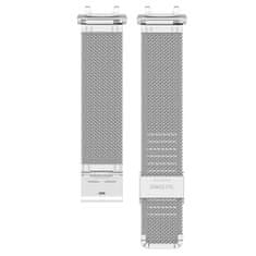 BStrap Milanese pašček za Xiaomi Amazfit Active Edge, silver