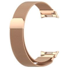 BStrap Milanese pašček za Honor Watch 4, rose gold