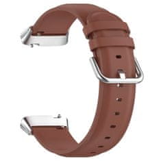 BStrap Leather pašček za Xiaomi Redmi Watch 3 Active / Lite, brown