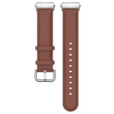 BStrap Leather pašček za Xiaomi Redmi Watch 3 Active / Lite, brown