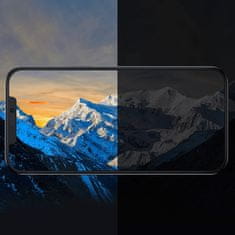 BASEUS Kaljeno steklo za iPhone 12 Pro Max z 0,4 mm pokrovom za zvočnik KIT