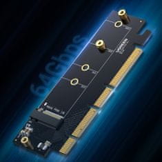 Ugreen Razširitvena kartica PCIe 4.0 x16 na M.2 NVMe M-Key črna