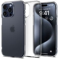 Spigen Ultra hibridni etui za iPhone 15 Pro prozoren