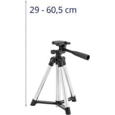 Miramarket Stativ stativ za fotoaparat križani laser 29-60,5 cm 1/4'' navoj