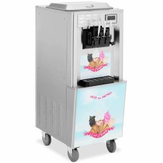 Royal Catering Italijanski stroj za sladoled 2140 W 33 l/h - 3 okusi