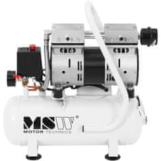 MSW Zračni kompresor brez olja 9 litrov 4-7 barov 550 W