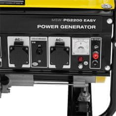 MSW Mobilni generator z zaganjalnikom AC 230V / DC 12V 2200W