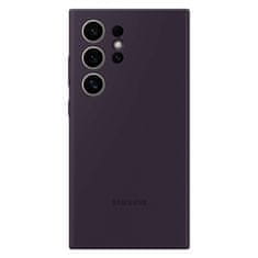 Samsung Originalni silikonski ovitek za Samsung Galaxy S24 Ultra Silicone Case dark purple