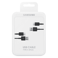 Samsung 2 x Samsung USB - USB-C kabel 480Mbps 5A 1,5 m črn KIT 2 kosa