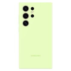 Samsung Originalni silikonski ovitek za Samsung Galaxy S24 Ultra Silicone Case light green