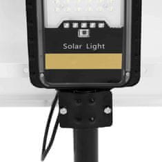Hillvert Sončna ulična svetilka s senzorjem mraka 84 x LED 80 W PILOT