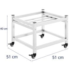 Royal Catering Osnovni voziček za fermentacijski kotel 45 x 45 cm do 150 kg