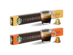 Starbucks STARBUCKS 20 kosov kapsul - Creamy Vanilla, Smooth Caramel 