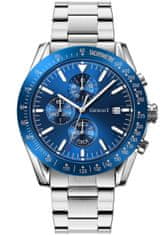 Giewont Giewont PrimeChrono Moška ura GW8620-2 Chronograph Silver/Blue