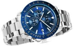 Giewont Giewont PrimeChrono Moška ura GW8620-2 Chronograph Silver/Blue