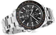 Giewont Giewont PrimeChrono Moška ura GW8620-1 Chronograph Silver/Black