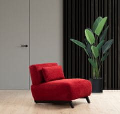 Atelier Del Sofa Krilni stol, Mokka Red - Wing