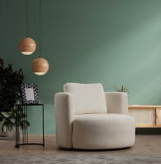 Atelier Del Sofa Krilni stol, Asos Cream - Wing