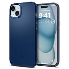 Spigen Zaščitni ovitek za iPhone 15 Thin Fit blue