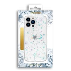 Kingxbar Zaščitni etui za iPhone 13 Pro Max s kristali Swarovski Lucky Series Zodiak transparenten