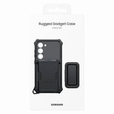 Samsung Oklepno ohišje s stojalom Samsung Galaxy S23 Rugged Gadget Case sivo