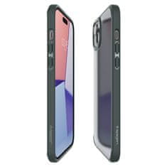 Spigen Ultra hibridno ohišje za iPhone 15 temno zeleno