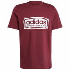 Adidas Majice bordo rdeča XL IM8303