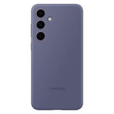 Samsung Originalni silikonski ovitek za Samsung Galaxy S24+ Silikonski ovitek vijolične barve