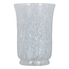 BigBuy Vaza Crystal White 15 x 15 x 22 cm