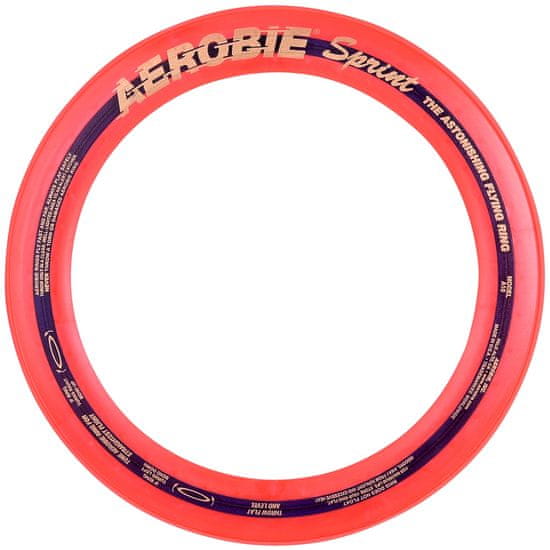 Aerobie Frisbee - leteči obroč AEROBIE Sprint - oranžna
