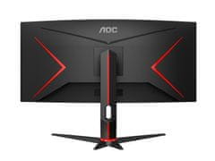 AOC CU34G2XP/BK LED gaming monitor, 86,4 cm (34), VA, WQHD, ukrivljen