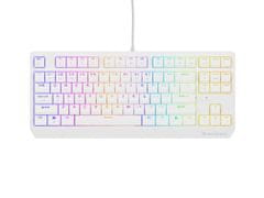 Genesis Gaming Keyboard THOR 230/TKL/RGB/Outemu Red/Wired USB/US layout/White