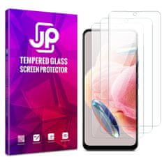 JP JP Long Pack Kaljeno steklo, 3 stekla za Xiaomi Redmi Note 12 4G