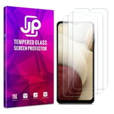 JP JP Long Pack Kaljeno steklo, 3 stekla za telefon, Samsung Galaxy A12