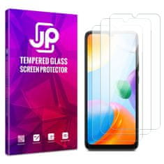 JP JP Long Pack Kaljeno steklo, 3 stekla za Xiaomi Redmi 10C