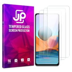 JP JP Long Pack Kaljeno steklo, 3 stekla za Xiaomi Redmi Note 10 / Redmi Note 10S