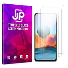 JP JP Long Pack Kaljeno steklo, 3 stekla za Xiaomi Redmi Note 10 Pro