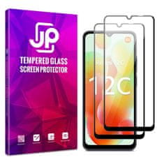 JP JP 2x 3D steklo, Xiaomi Redmi 12C, črno