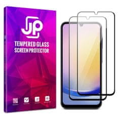 JP JP 2x 3D steklo, Samsung Galaxy A25, črno