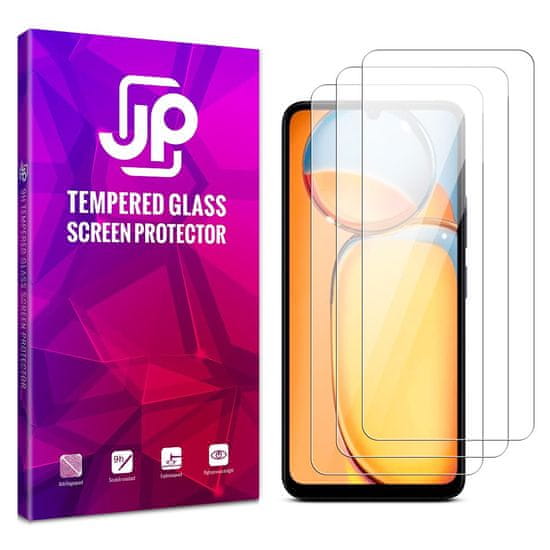 JP JP Long Pack Kaljeno steklo, 3 stekla za Xiaomi Redmi 13C