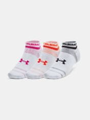 Under Armour UA Essential Low Cut 3pk-WHT S