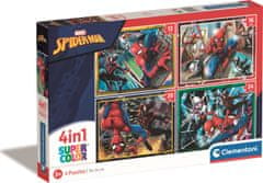 Clementoni Puzzle Spiderman 4v1 (12+16+20+24 kosov)