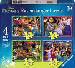 Ravensburger Puzzle Encanto 4v1 (12, 16, 20, 24 kosov)