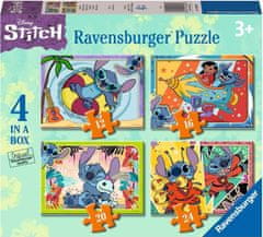 Ravensburger Lilo and Stitch Puzzle 4v1 (12, 16, 20, 24 kosov)