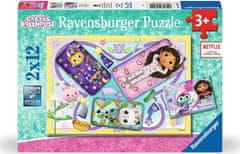 Ravensburger Gaby's Magic House Puzzle 2x12 kosov