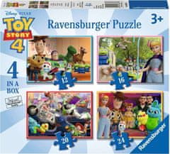 Ravensburger Puzzle Toy Story 4, 4v1 (12, 16, 20, 24 kosov)