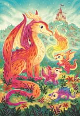 Clementoni Dragon Family Puzzle 60 kosov